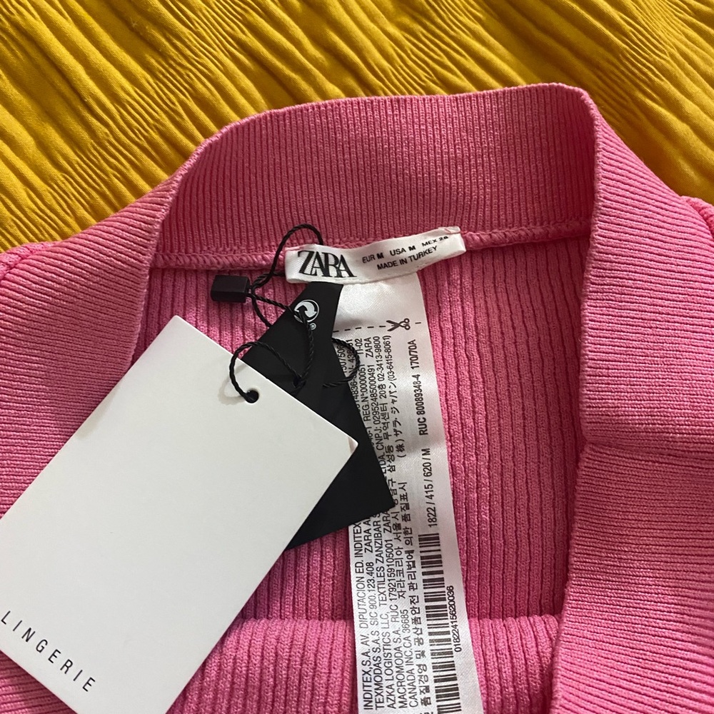 Zara knit biker shorts